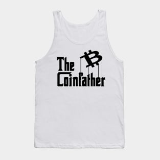 The Coinfather Cryptocurrency Gift Bitcoin Shirt Tank Top